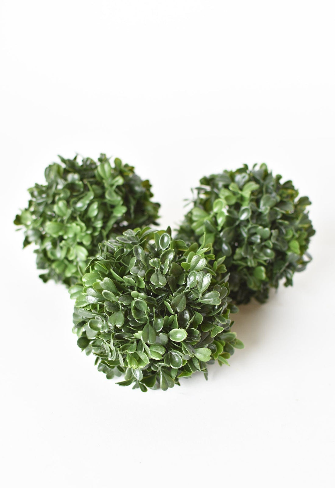 4" Faux Boxwood Ball