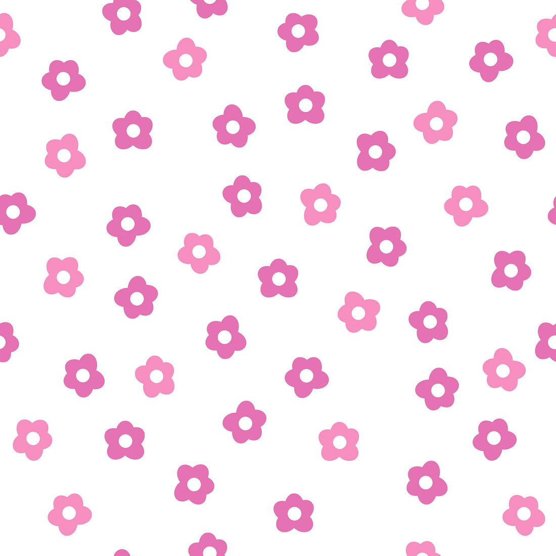 Daisy Dot (Pink) Wallpaper