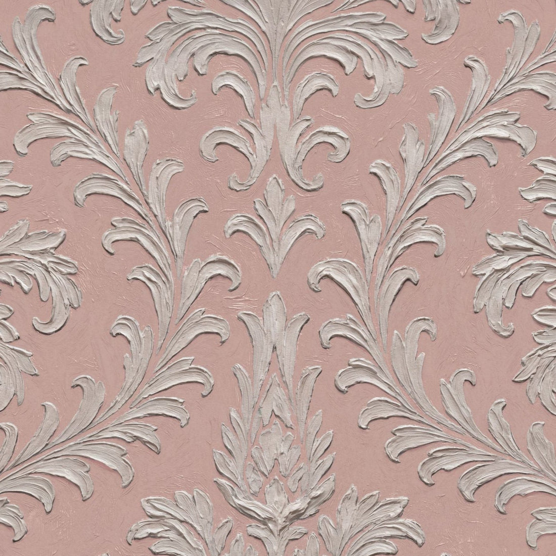 Daphne Brocade (Blush) Wallpaper