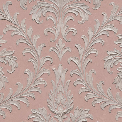 Daphne Brocade (Blush) Wallpaper