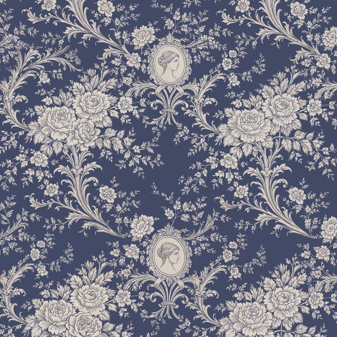 Duchess Cameo Wallpaper