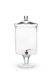 Sleek Crystal Beverage Dispenser, 12qt;