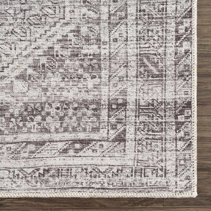 Nadie Blue Gray Medallion Area Rug - Clearance