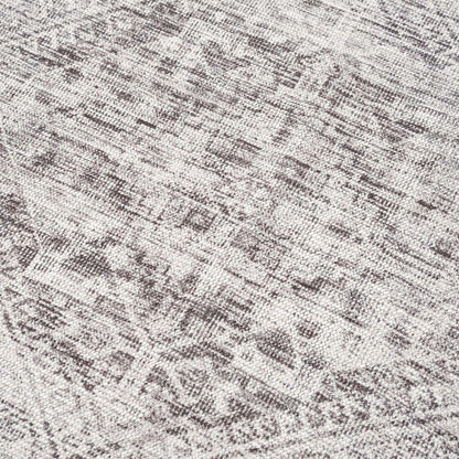 Nadie Blue Gray Medallion Area Rug - Clearance