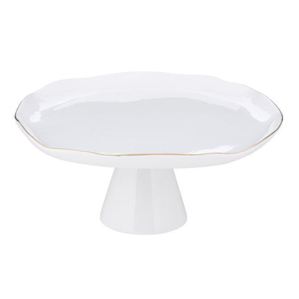 Pedestal Tray - Large - Gold