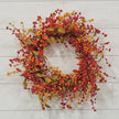 Bountiful Berries & Leaves Wreath, 24