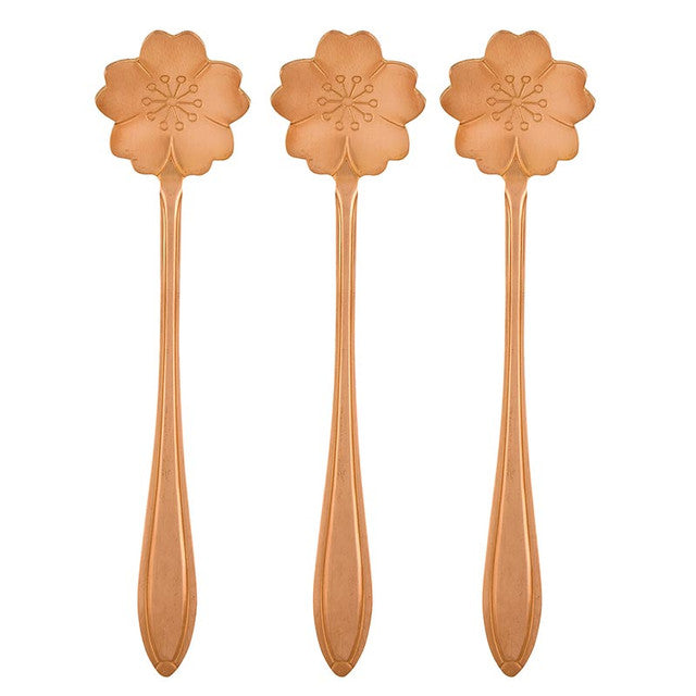 Floral Spoons- Set of 3