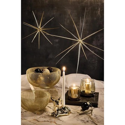 Golden Fawn Candle Holder