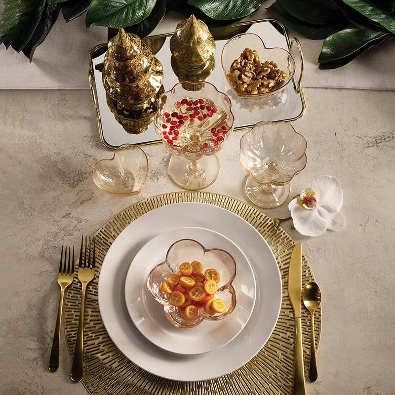 Golden Mirror Tray