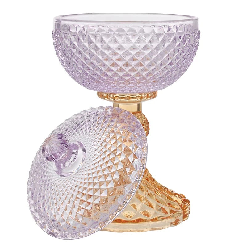 Pedestal Glass Jar