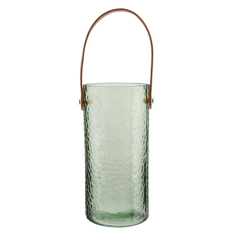 Sage Glass Bucket