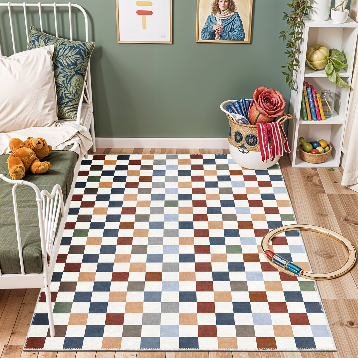 Flame Area Rug