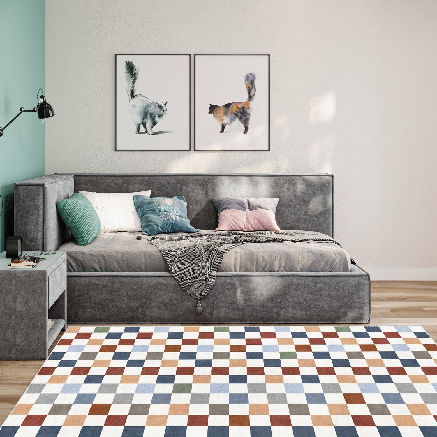 Flame Area Rug