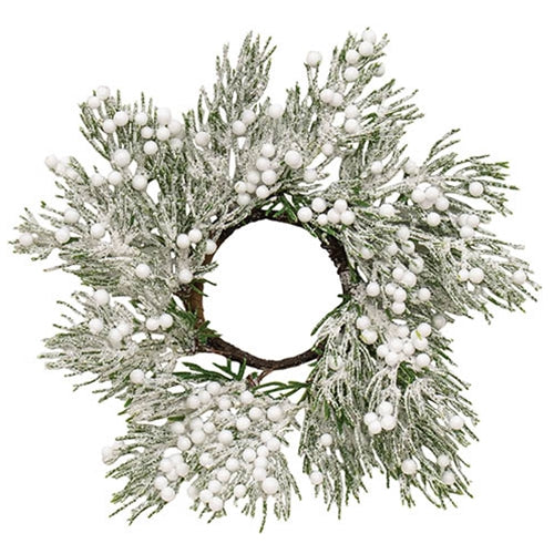 Frosted Snow Berry & Pine Ring, 2