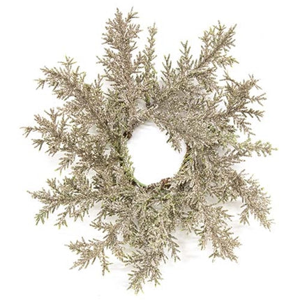 Platinum Spruce Candle Ring, 2