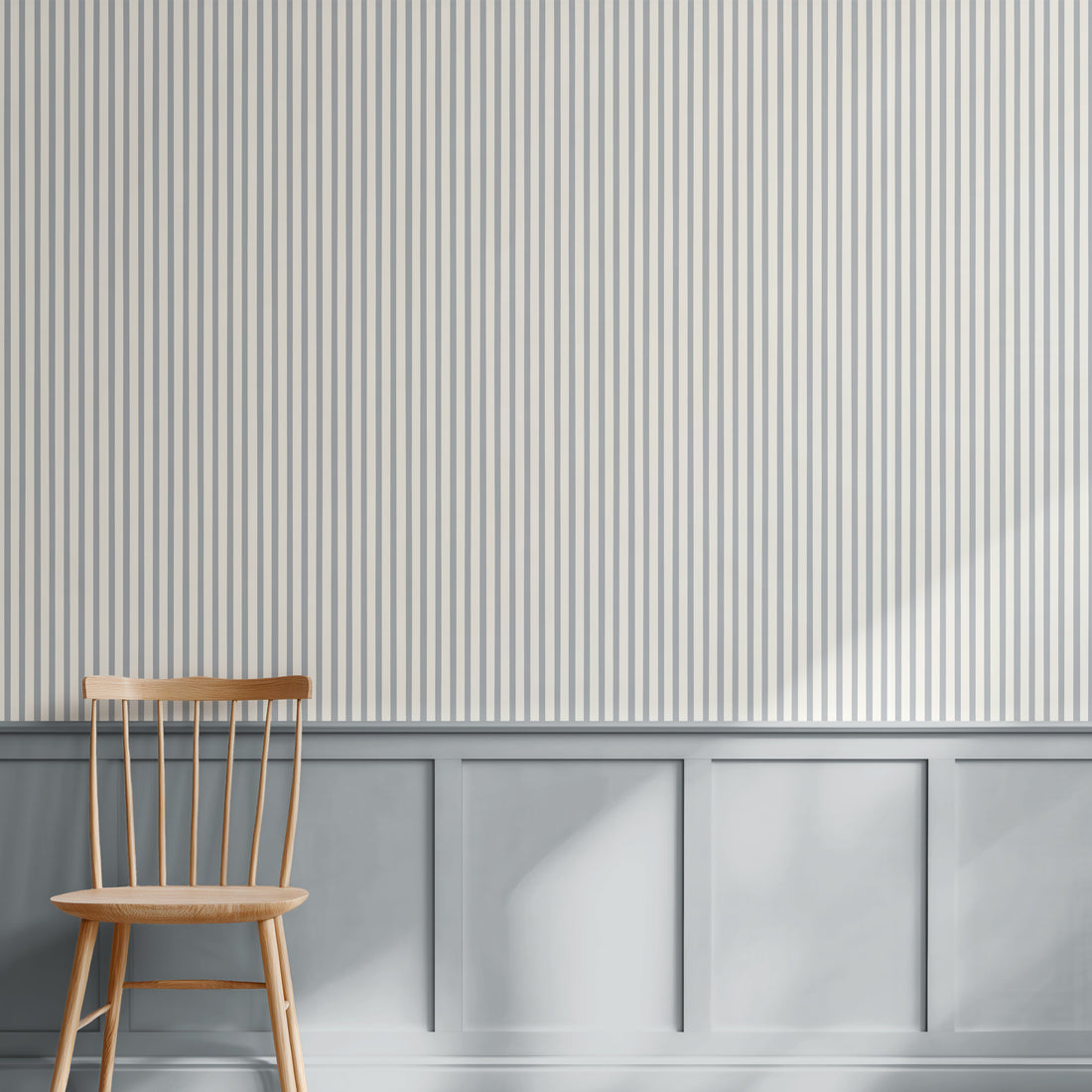 Finn Stripe in French Blue