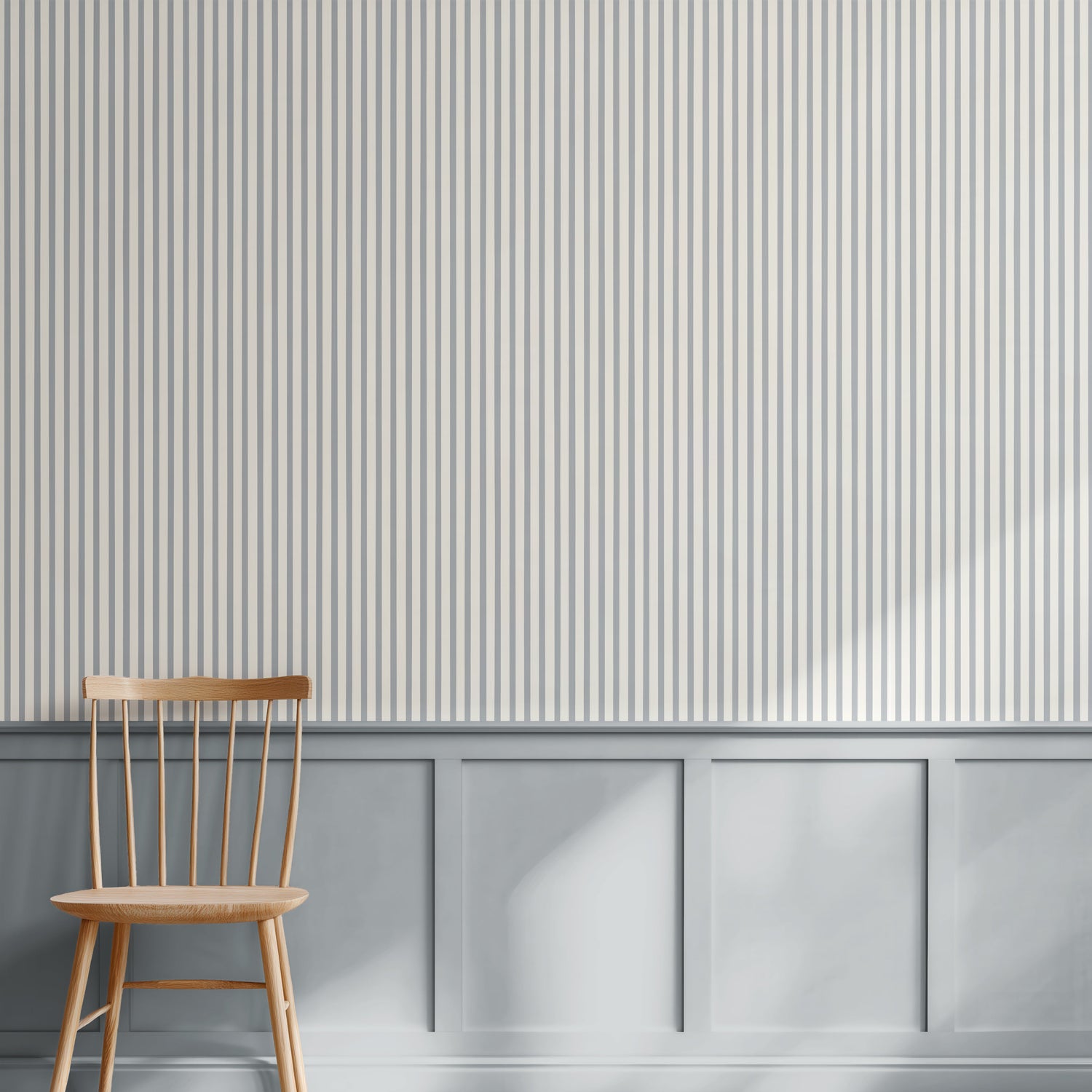 Finn Stripe in French Blue
