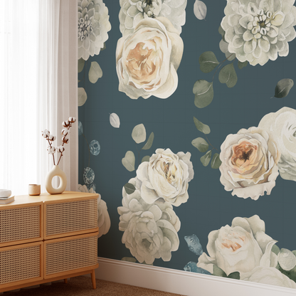 Forget Me Not Wallpaper -  2 FT H X 57 FT W LUXE