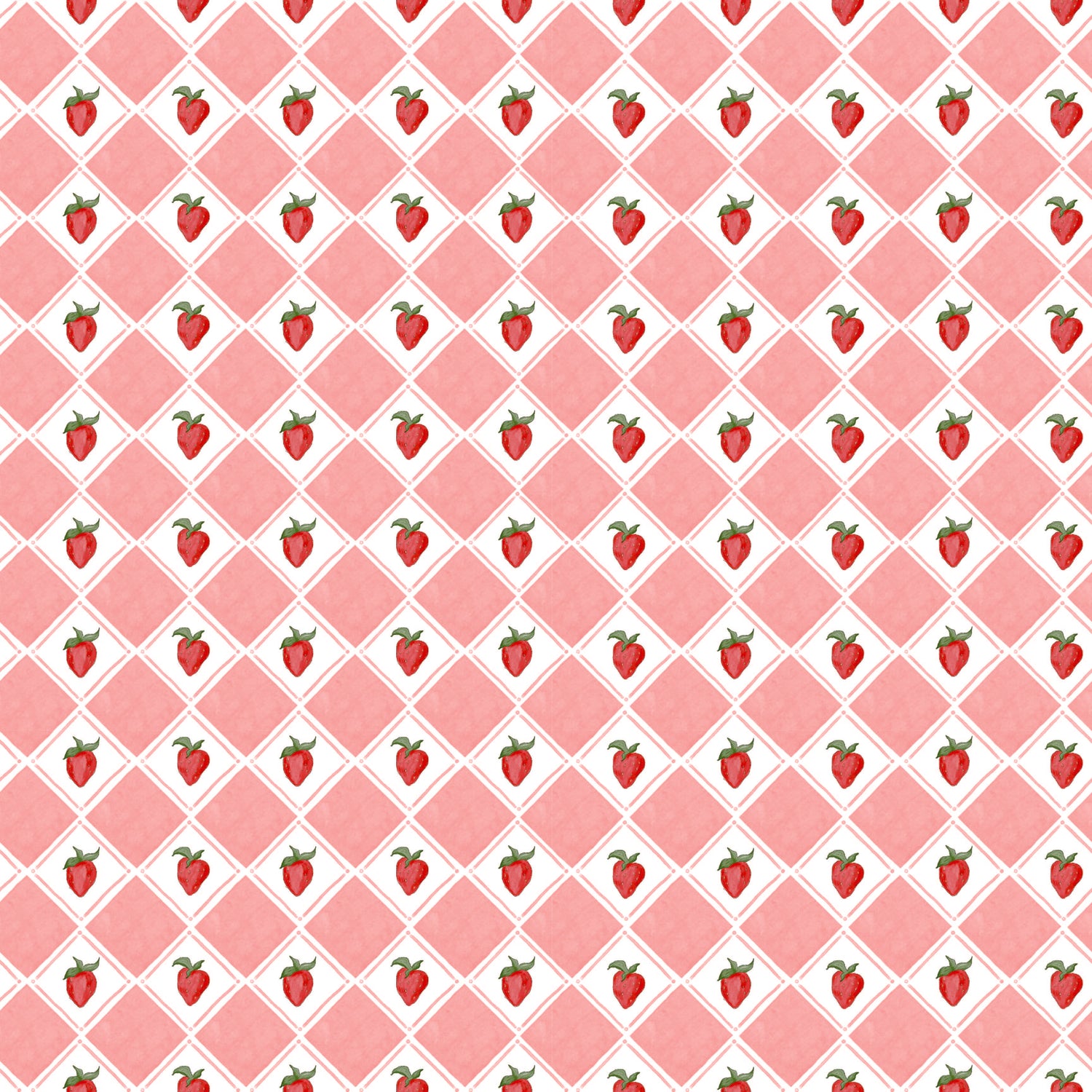 Fresa Wallpaper by Aubrey Fairchild