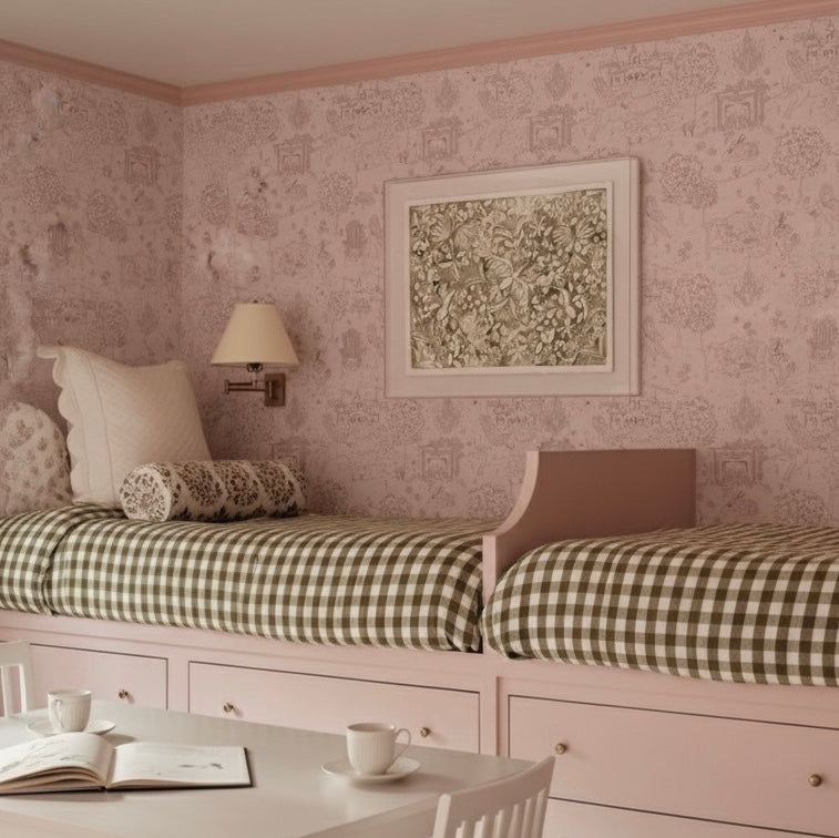 Ginny Wallpaper by Painted Hawk Design