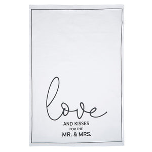 Tea Towel - Love and Kisses- Set of 2