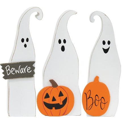 3/Set, Chunky Friendly Ghosts