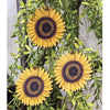 3/Set, Wooden Sunflower Ornaments