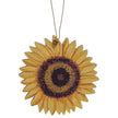 3/Set, Wooden Sunflower Ornaments