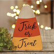 Trick or Treat Candy Corn Chunky Sitter