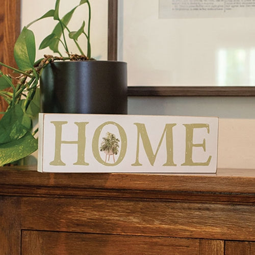 Home Plant Box Sign