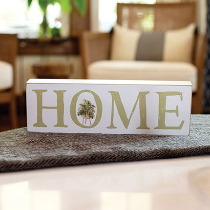 Home Plant Box Sign