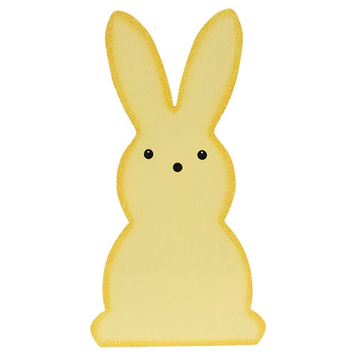 Yellow Bunny Planter Stake Topper