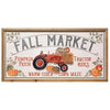 Fall Market Tractor Wood Sign