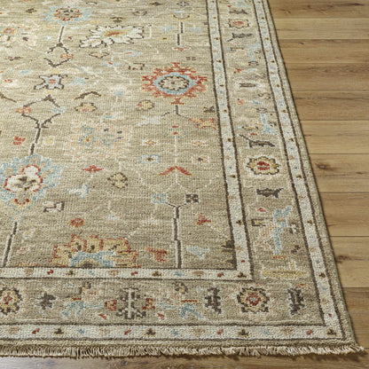 Gammad Hand Knotted Wool Area Rug - Clearance