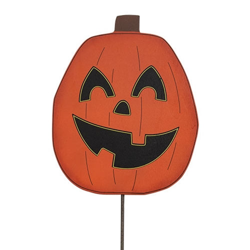 Jack O'Lantern Planter Stake, 12