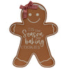 3/Set, Christmas Words Gingerbread Sitters