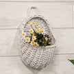 White Willow Wall Pocket Basket