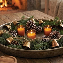 Golden Chimes Garland - 5 Ft.