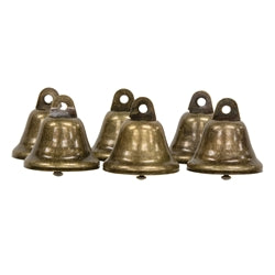 6/Set - Golden Chimes Bells