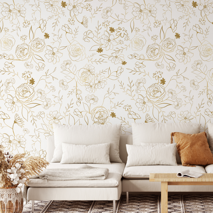 Golden Hour Wallpaper - 16 FT H X 22 FT W LUXE