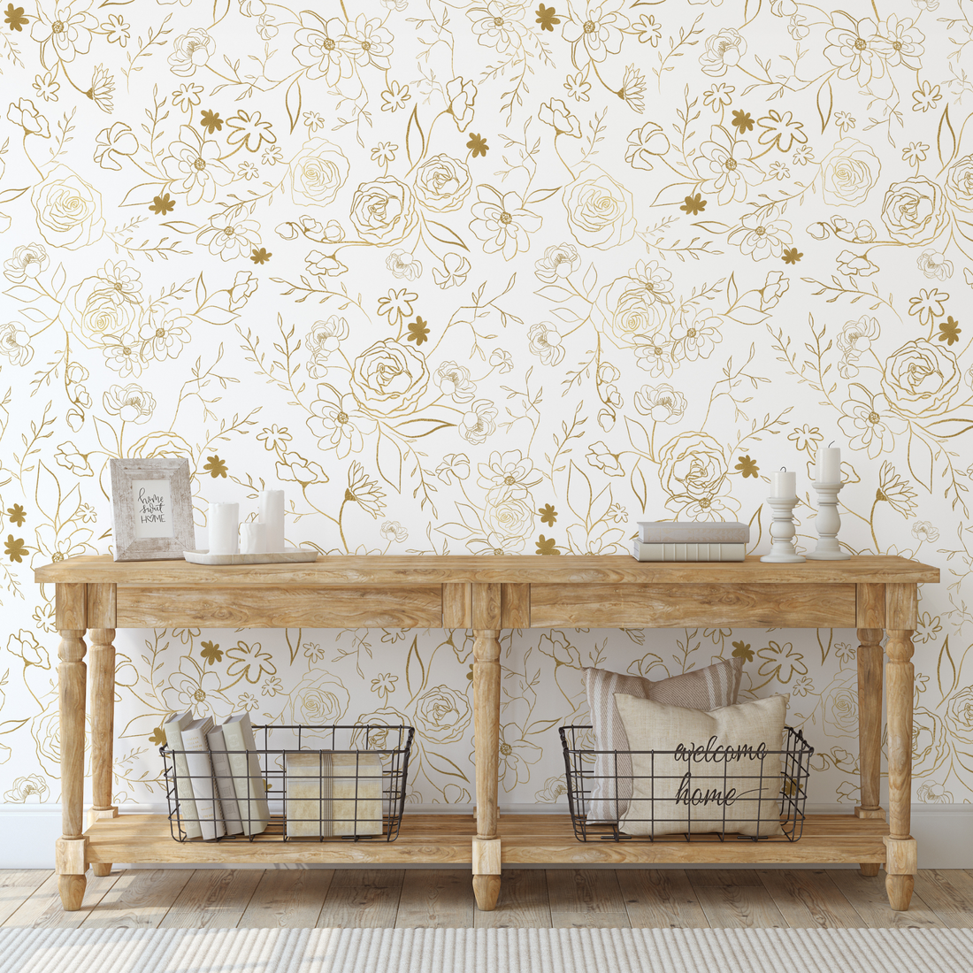 Golden Hour Wallpaper - 16 FT H X 22 FT W LUXE