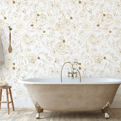 Golden Hour Wallpaper - 16 FT H X 22 FT W LUXE