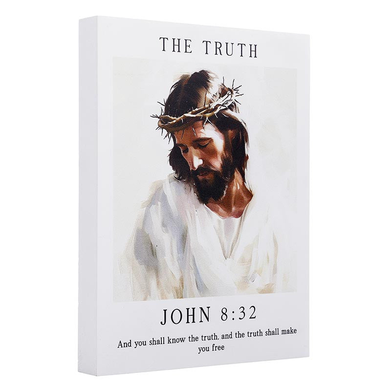 The Way The Truth The Life Collection Easel Block - 1 John 5:11