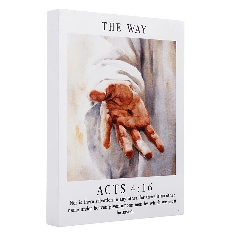 The Way The Truth The Life Collection Easel Block - John 8:32