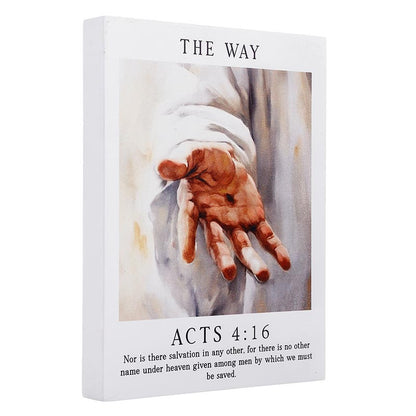 The Way The Truth The Life Collection Easel Block - John 8:32