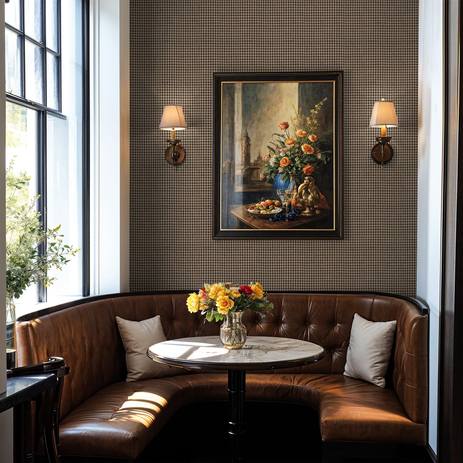 Hand Me Down (Brown) Wallpaper - 10 FT H X 66.5 FT W LUXE