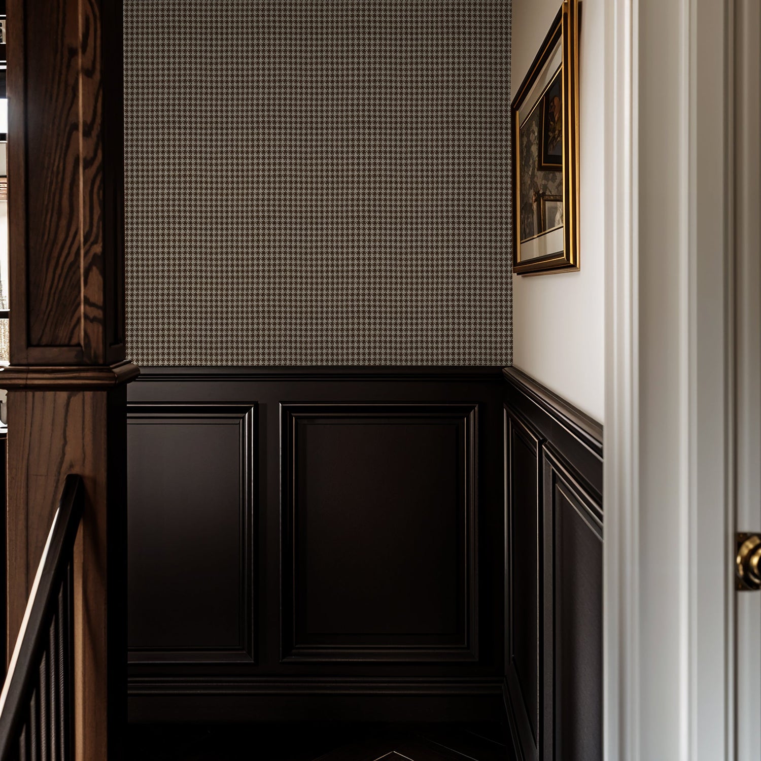 Hand Me Down (Brown) Wallpaper - 10 FT H X 66.5 FT W LUXE