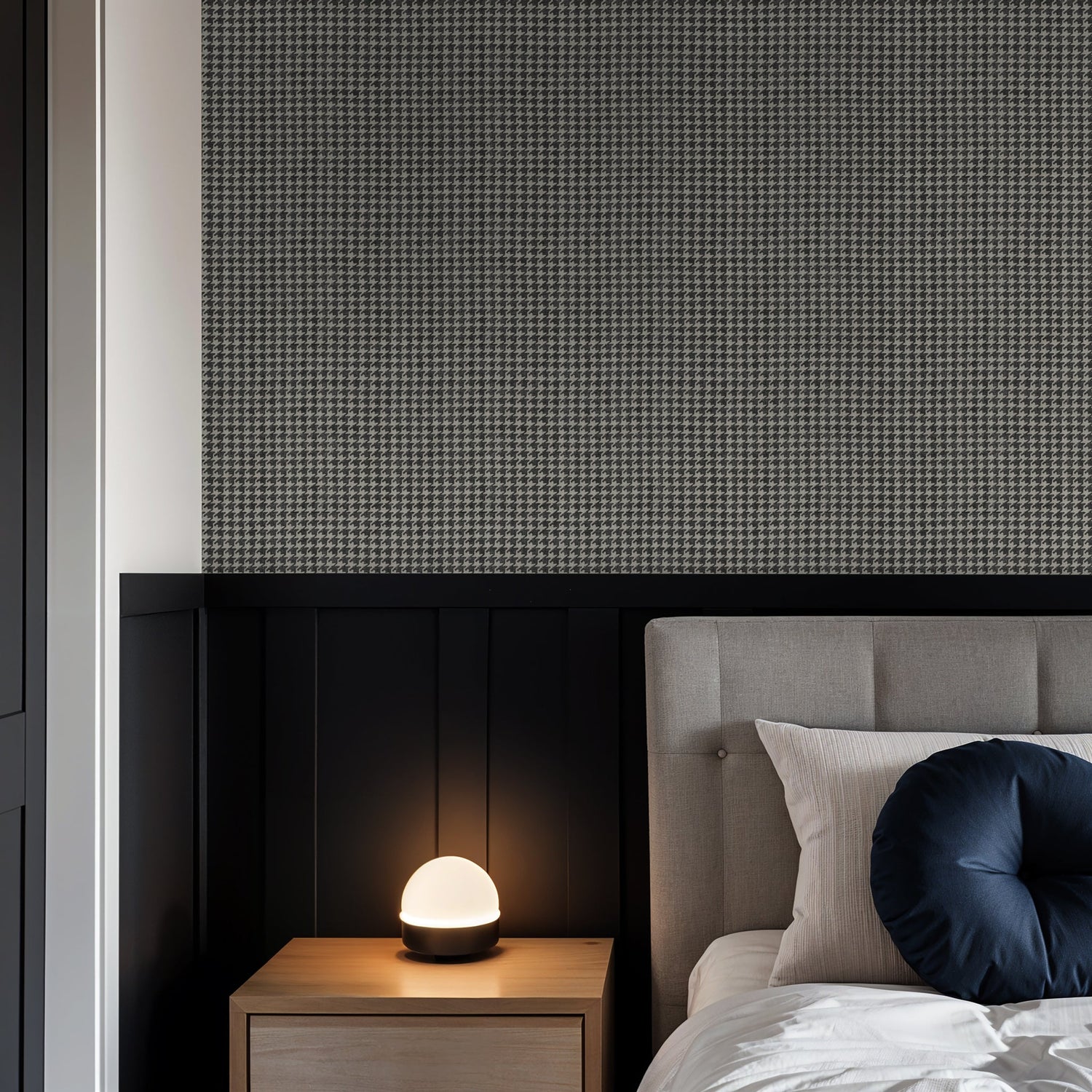 Hand Me Down (Grey) Wallpaper - 4 FT H X 30 FT W LUXE
