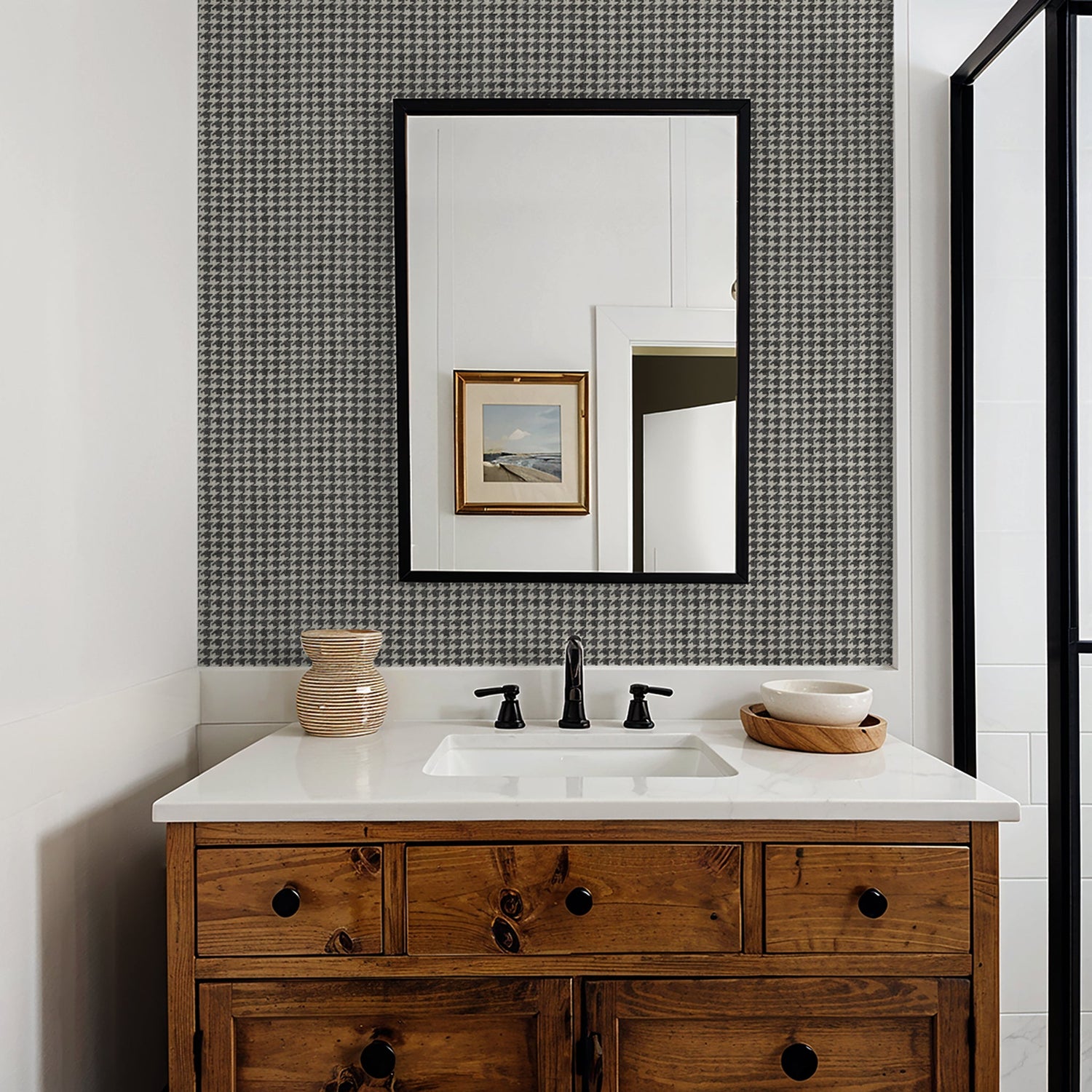 Hand Me Down (Grey) Wallpaper - 4 FT H X 30 FT W LUXE