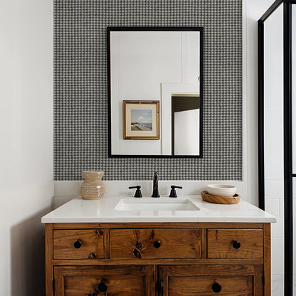 Hand Me Down (Grey) Wallpaper - 4 FT H X 30 FT W LUXE
